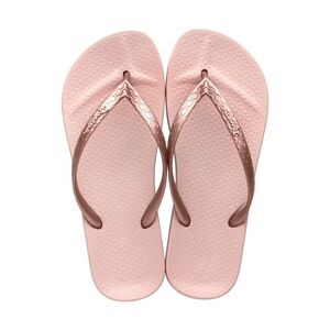 IPanema Ana Pink/Metallic Flip Flops
